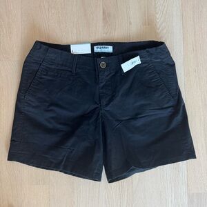 Old navy shorts boyfriend black jack regular sz 6 NEW Summer Minimalist